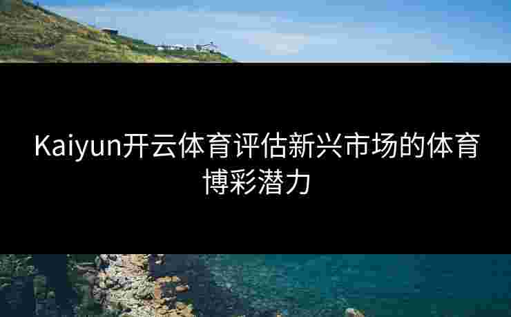 Kaiyun开云体育评估新兴市场的体育博彩潜力